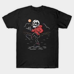 Nature and skull T-Shirt